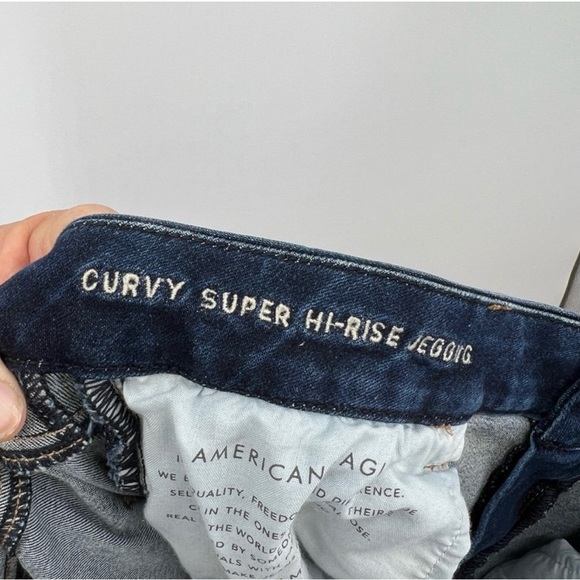 American Eagle Outfitters Blue Ankle Jeans - Picture 9 of 11